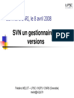 SVN Un Gestionnaire de Versions