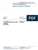 PETER THOMPSON GROUP LIMITED - Company Accounts From Level Business