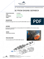 Oil Leakage From Engine-Gerabox: Description