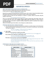 Direct and Indirect (Or Reported) Speech. Introduction