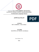 Annual Plan: National University of Santa