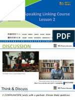 Speaking Linking Course Lesson 2