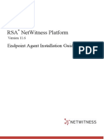 Rsa NW 11.6 Endpoint Agent Installation Guide