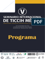 V Seminario TICCIH Mexico Programa 2022 ES