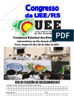 Da UEE/RS: Congresso