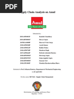 (Report) Supply Chain Analysis On Amul