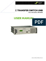 ELTEK UNB User Manual