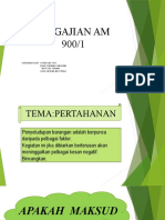 Pengajian Am 900/1: Disediakan Oleh: 1) Chan Qin Jing 2) Nur Syazwani Nadhirah Binti Che Lokman 3) Nur Fatihah Binti Rosli