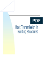 Heat Transmission in Building Structures