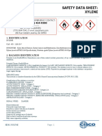 Safety Data Sheet: Xylene: CHEMTREC: (800) 424-9300