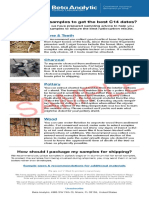How To Collect Samples To Get The Best C14 Dates?: Bone & Teeth