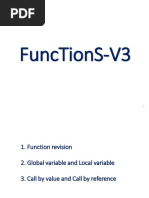 Lecture Slide of Function in C Program