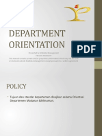 PP - Department Orientation