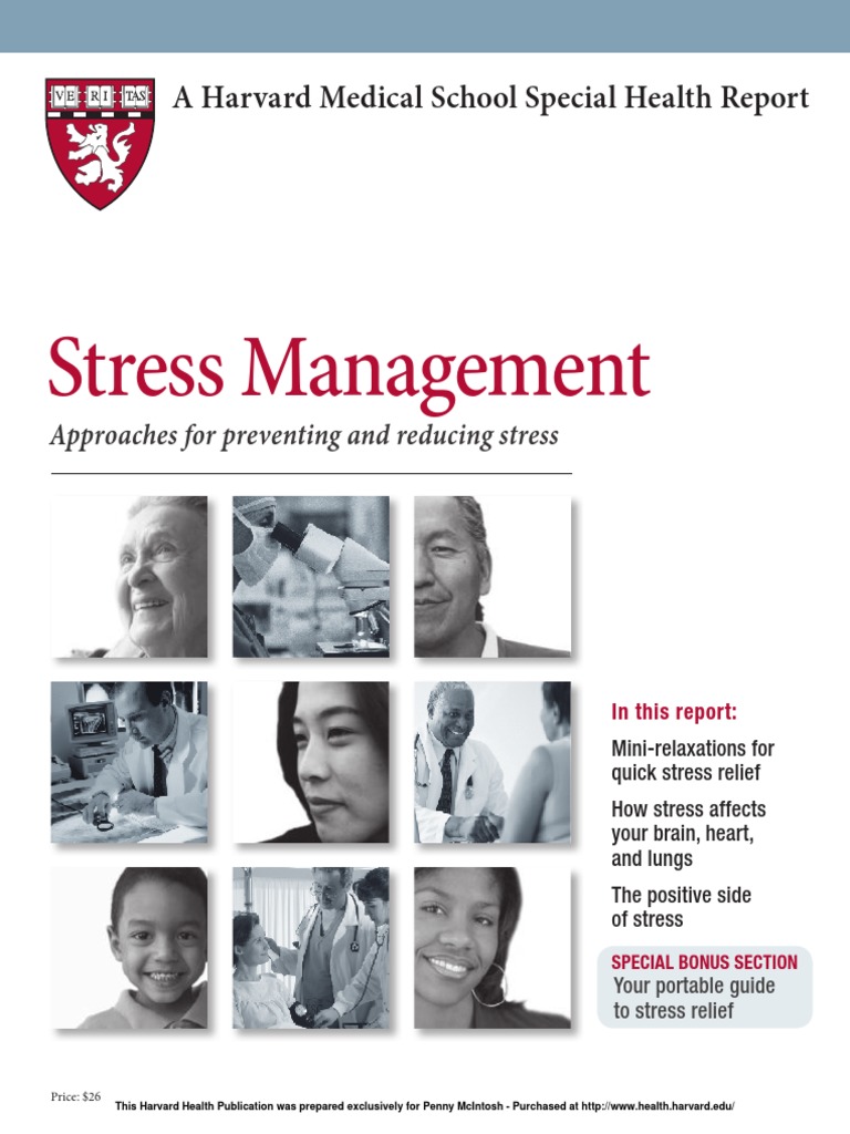 Stress Management | PDF | Anxiety | Stress (Biology)