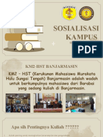 Sosialisasi Kampus KM2HST Banjarmasin