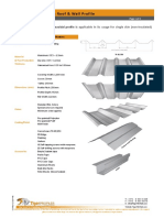 TR 45/250 Single Skin Roof & Wall Profile: Technical Data Sheet