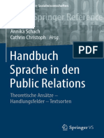 Handbuch Sprache in Den Public Relations_ Theoretische Ansätze – Handlungsfelder – Textsorten ( PDFDrive )