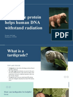 Tardigrade Protein Helps Human DNA Withstand Radiation: BE-208 Biomaterial and Devices