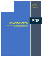 MURGILĂ MONICA MARIA - POENȚIALUL GEODEMOGRAFIC AL ORAȘELOR MICI DIN JUDEȚUL GORJ - Studiu de Caz