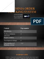 Bauhinia Order Tracking System: M.Noor Muhammed REG NO-KLT/A-007879 (HND in Computing)