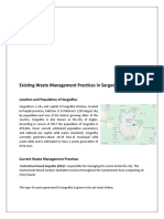 Solid Waste Management - Assignment No.1