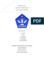 Proposal Usaha Jule Kls 11