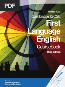 Qdoc - Tips Cambridge Igcse First Language English Coursebook