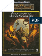 Undermountain - Cartões - Forgotten Realms - AD&D