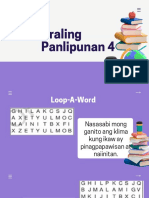 Araling Panlipunan 4