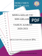 Format Portofolio Pilihan Siswa Kelas Vi