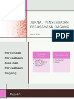 Jurnal Penyesuaian Perusahaan Dagang