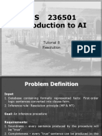 CS 236501 Introduction To AI: Tutorial 8 Resolution