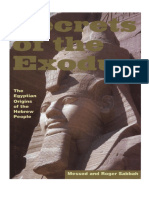 Messod Sabbah, Roger Sabbath - Secrets of the Exodus the Egyptian Origins of the Hebrew People-Helios Press (2004)