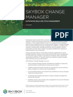 Skybox Change Manager: Automated Rule Life Cycle Management