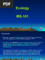 Definition and Scope of Ecology