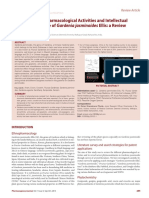 Phytochemistry, Pharmacological Activities and Intellectual Property Landscape of Gardenia Jasminoides Ellis: A Review