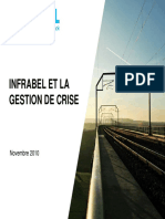 Infrabel Et La Gestion de Crise: Novembre 2010