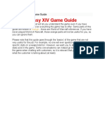 FFXIV Game Guide Basics