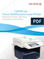 Fuji Xerox DocuPrint CM505DA Brochure