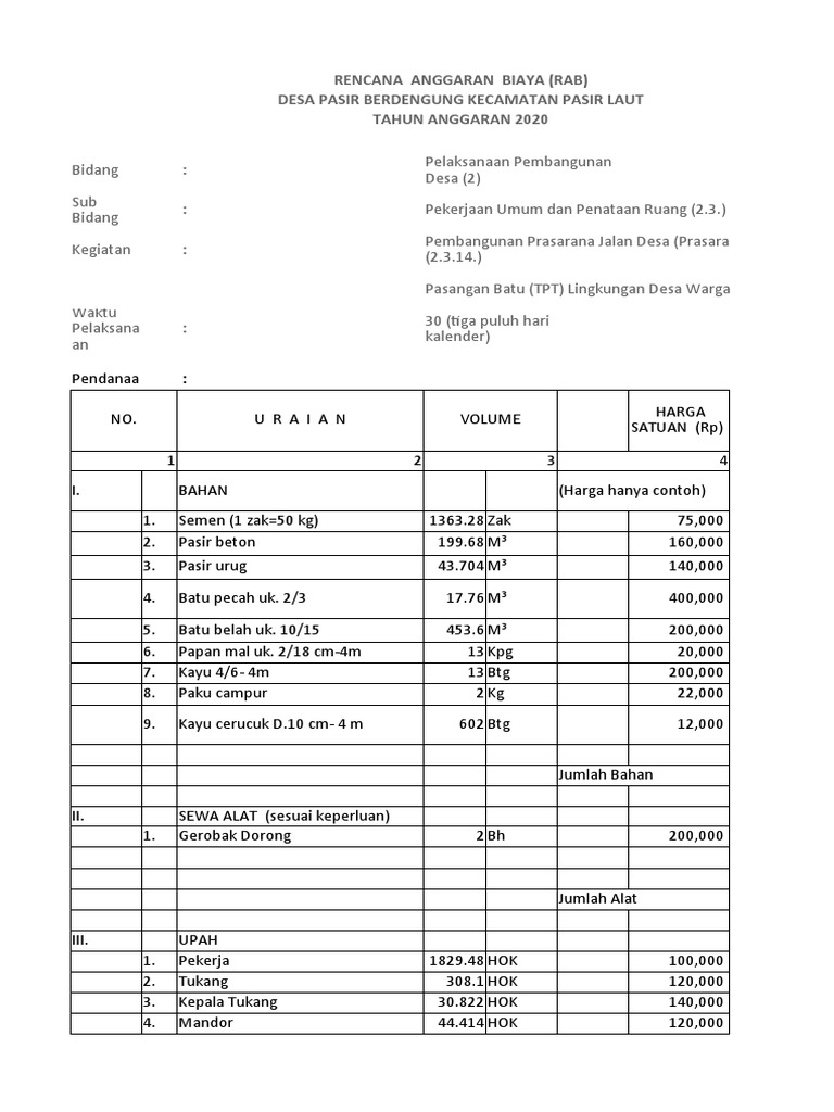 Rab TPT | PDF