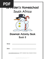 Download Frosty the Snowman Activity Book Donnette E Davis St Aidens Homeschool by Donnette Davis SN559719 doc pdf