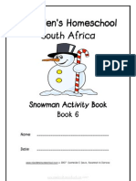 Frosty the Snowman Activity Book, Donnette E Davis, St Aiden's Homeschool
