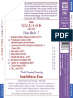 Villa-Lobos. Piano Music CD7 back
