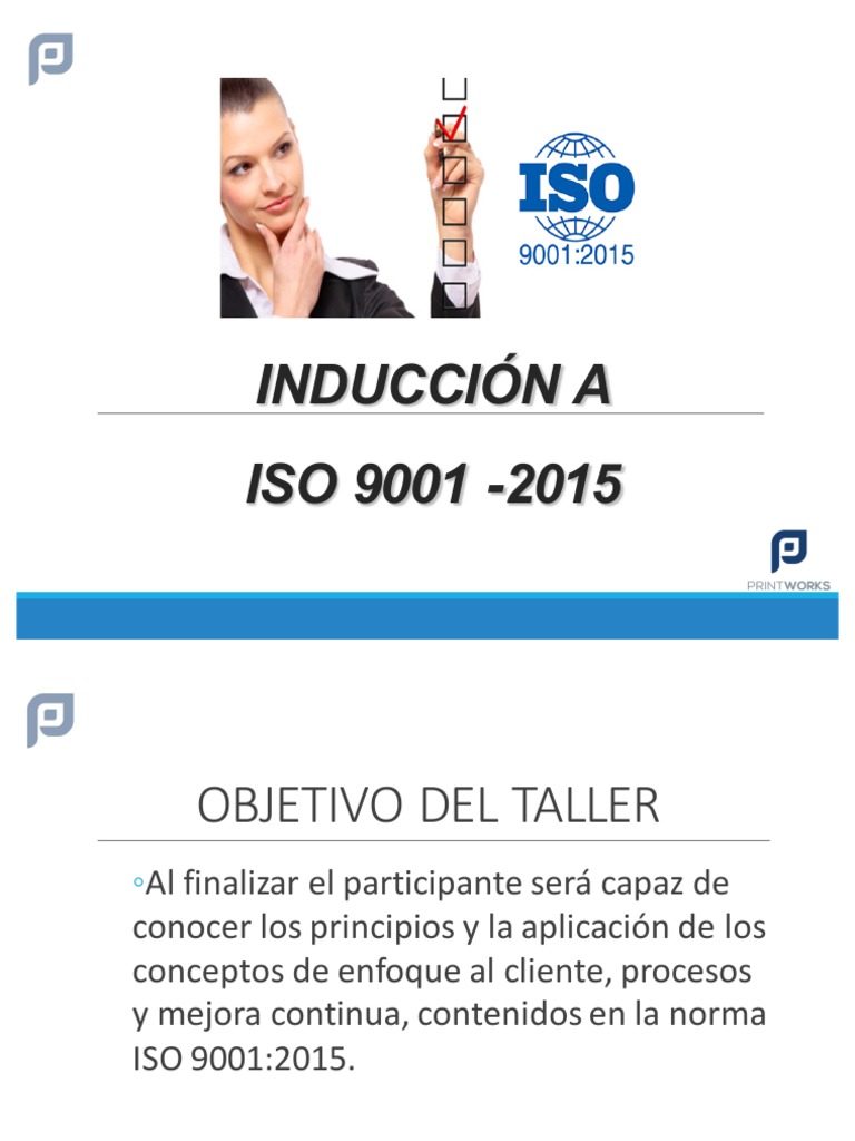 Induccion-Sgc Iso 90012015 | PDF | Calidad (comercial) | Sistema de ...