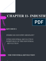 Human Geography CHAPTER 11 - INDUSTRY