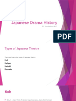 Japanese Drama History