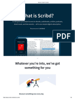 What Is Scribd - Scribd