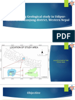 Engineering Geological Study in Udipur - Khudi Area, Lamjung District, Western Nepal