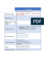 Guia Semana 2 - Matemática 6°