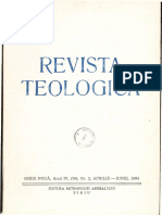 Revista Teologica: SERIE NOUA, Anul IV, (76), Nr. 2, APRILIE - lUNIE, 1994